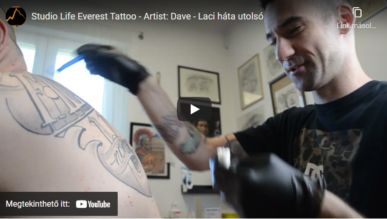 Studio Life Everest Tattoo Dave-Laci háta – utolsó